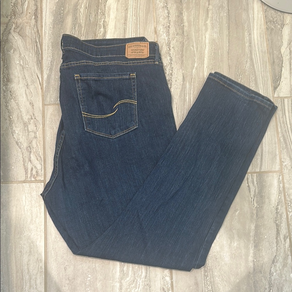 Levi's Dark Blue Slim Jeans